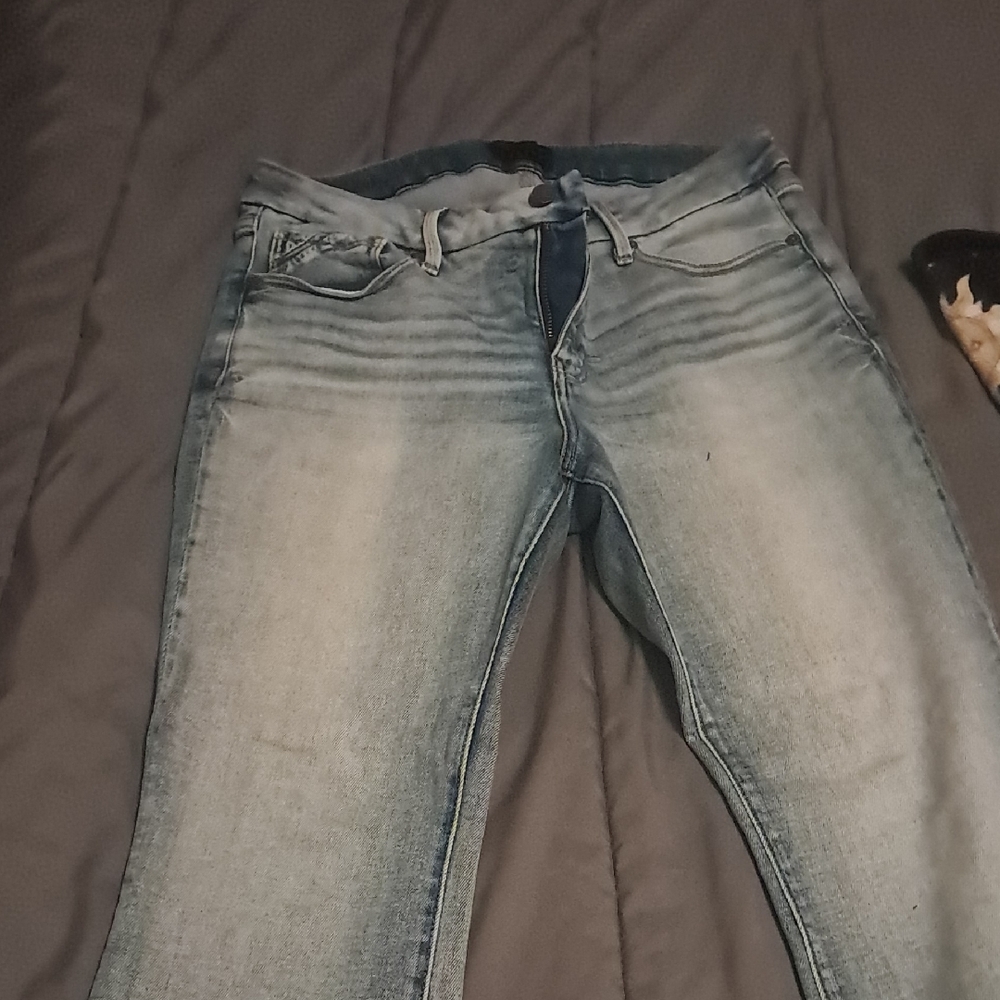 Men's Bootcut Jeans - Light Blue